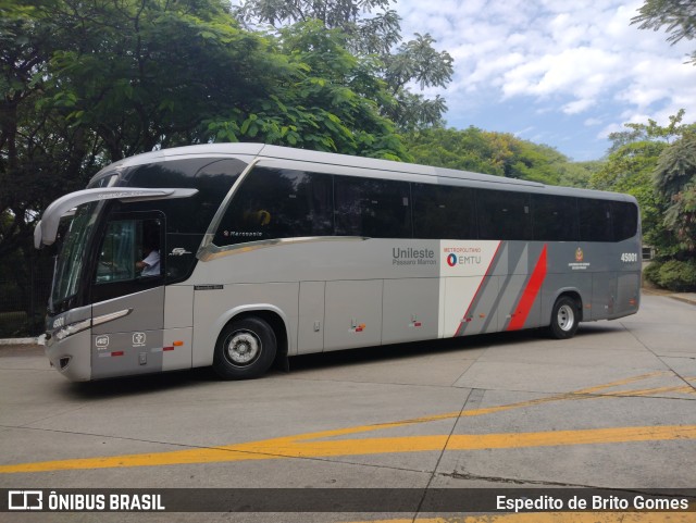 Empresa de Ônibus Pássaro Marron 45001 na cidade de São Paulo, São Paulo, Brasil, por Espedito de Brito Gomes. Número da foto: #9839134.