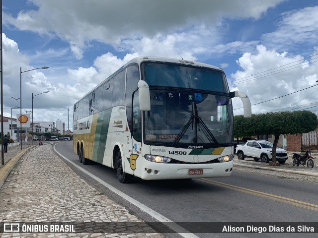 Empresa Gontijo de Transportes 14500 na cidade de Major Sales, Rio Grande do Norte, Brasil, por Alison Diego Dias da Silva. Número da foto: #9838991.