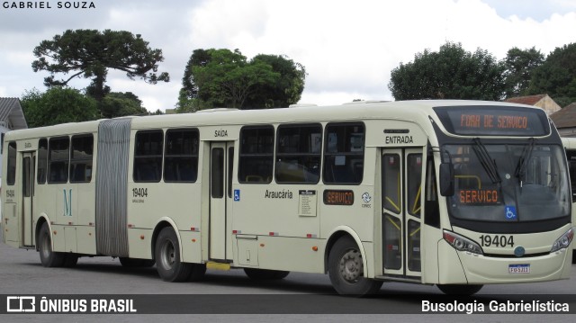 Araucária Transportes Coletivos 19404 na cidade de Araucária, Paraná, Brasil, por Busologia Gabrielística. Número da foto: #9839636.