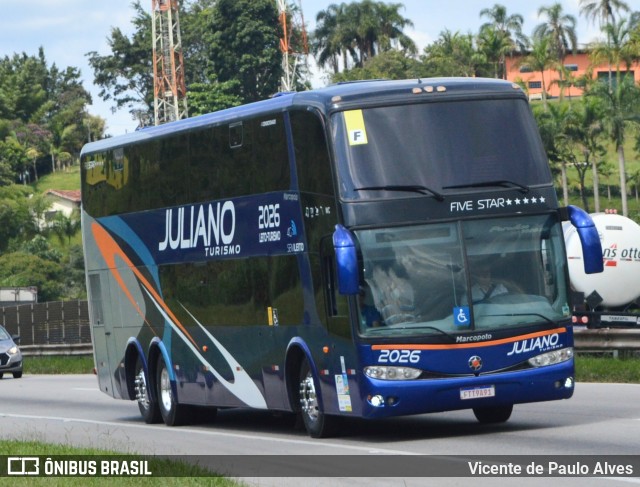 Juliano Turismo 2026 na cidade de Santa Isabel, São Paulo, Brasil, por Vicente de Paulo Alves. ID da foto: 9838999.