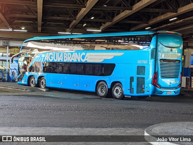 Viação Águia Branca 50760 na cidade de Rio de Janeiro, Rio de Janeiro, Brasil, por João Vitor Lima. Número da foto: #9841533.