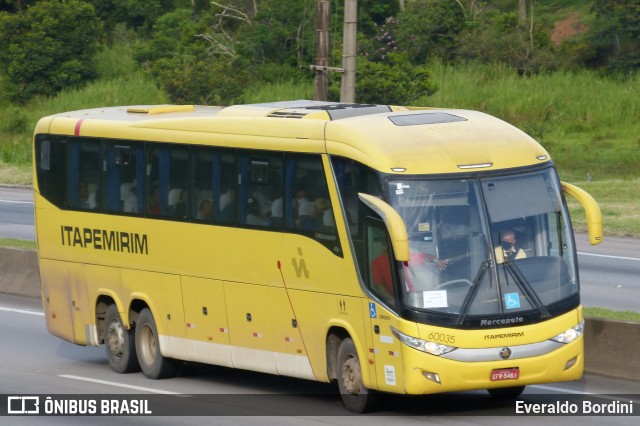 Viação Itapemirim 60035 na cidade de São José dos Campos, São Paulo, Brasil, por Everaldo Bordini. ID da foto: 9841752.