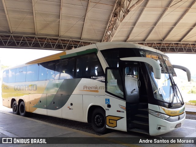 Empresa Gontijo de Transportes 18350 na cidade de Jundiaí, São Paulo, Brasil, por Andre Santos de Moraes. Número da foto: #9842574.