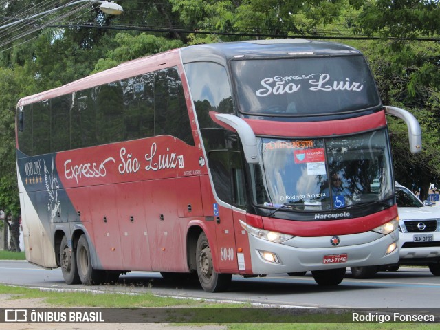 Expresso São Luiz 8040 na cidade de Maceió, Alagoas, Brasil, por Rodrigo Fonseca. ID da foto: 9842183.