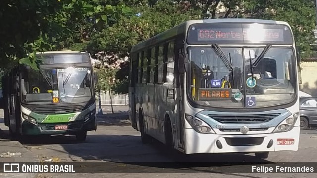 Viação Redentor C47830 na cidade de Rio de Janeiro, Rio de Janeiro, Brasil, por Felipe Fernandes. Número da foto: #9841568.