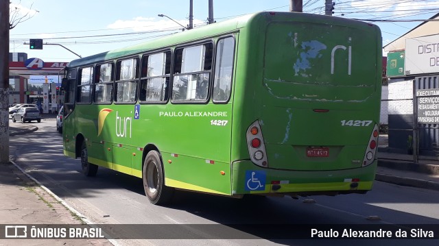 Turi Transportes - Sete Lagoas 14217 na cidade de Matozinhos, Minas Gerais, Brasil, por Paulo Alexandre da Silva. Número da foto: #9842823.