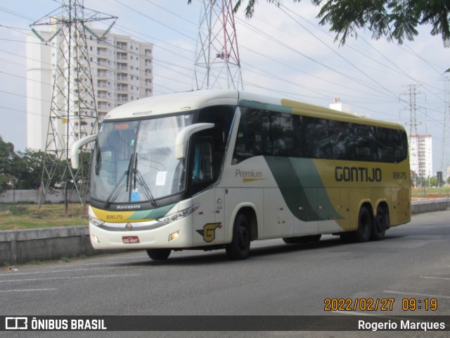 Empresa Gontijo de Transportes 18675 na cidade de São José dos Campos, São Paulo, Brasil, por Rogerio Marques. ID da foto: 9843254.