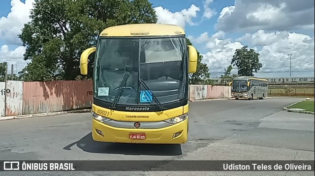 Viação Itapemirim 60021 na cidade de Brasília, Distrito Federal, Brasil, por Udiston Teles de Oliveira. Número da foto: #9841323.