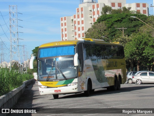 Empresa Gontijo de Transportes 14800 na cidade de São José dos Campos, São Paulo, Brasil, por Rogerio Marques. Número da foto: #9843261.