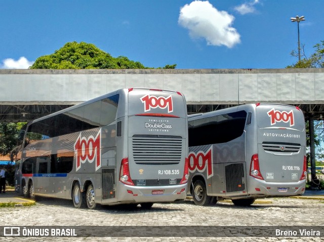 Auto Viação 1001 RJ 108.535 na cidade de Campos dos Goytacazes, Rio de Janeiro, Brasil, por Breno Vieira. ID da foto: 9795012.