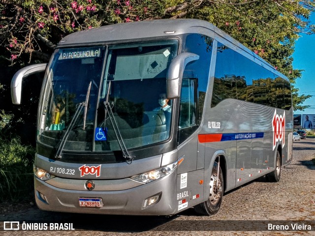 Auto Viação 1001 Rj 108.232 na cidade de Campos dos Goytacazes, Rio de Janeiro, Brasil, por Breno Vieira. ID da foto: 9795105.