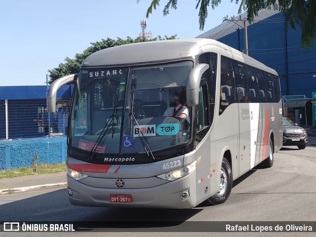 Empresa de Ônibus Pássaro Marron 45.223 na cidade de São Paulo, São Paulo, Brasil, por Rafael Lopes de Oliveira. Número da foto: #9793875.