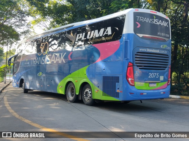 Trans Isaak Turismo 2075 na cidade de São Paulo, São Paulo, Brasil, por Espedito de Brito Gomes. Número da foto: #9793977.