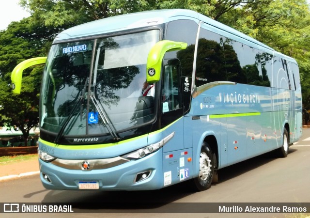 Viação Garcia 82075 na cidade de Jaú, São Paulo, Brasil, por Murillo Alexandre Ramos. ID da foto: 9795892.