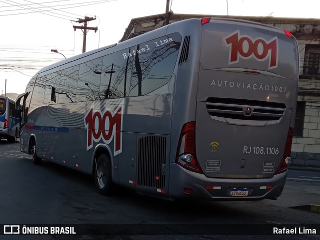 Auto Viação 1001 RJ 108.1106 na cidade de Niterói, Rio de Janeiro, Brasil, por Rafael Lima. ID da foto: 9795234.