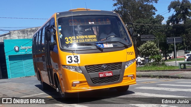 Transporte Suplementar de Belo Horizonte 1127 na cidade de Belo Horizonte, Minas Gerais, Brasil, por Edmar Junio. ID da foto: 9796053.