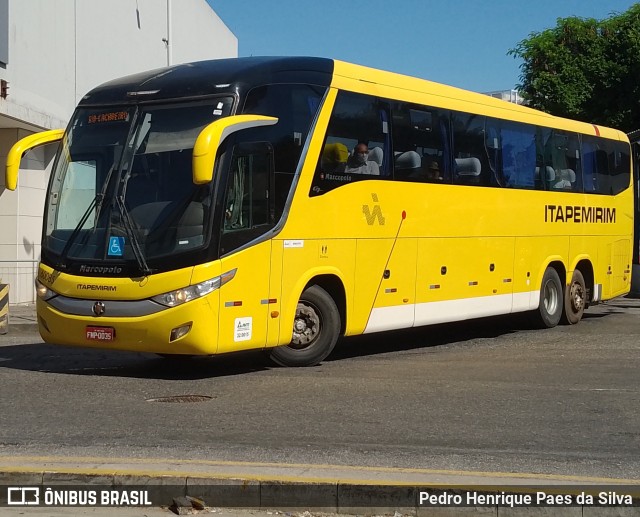 Viação Itapemirim 60085 na cidade de Rio de Janeiro, Rio de Janeiro, Brasil, por Pedro Henrique Paes da Silva. ID da foto: 9794735.