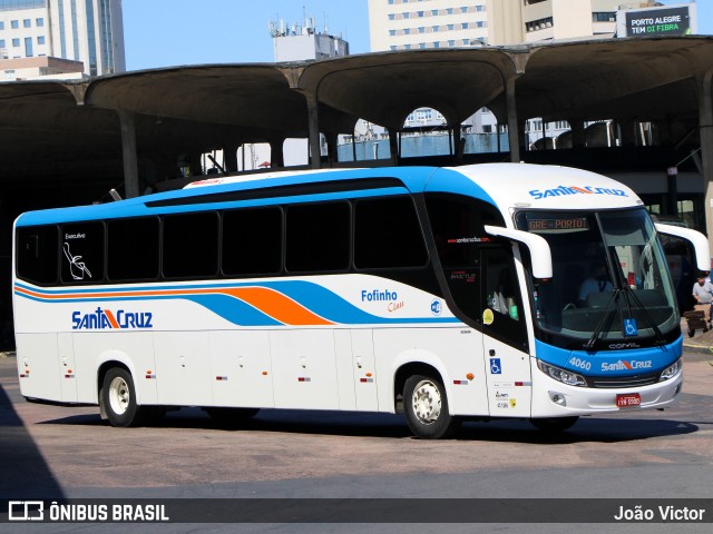 VUSC - Viação União Santa Cruz 4060 na cidade de Porto Alegre, Rio Grande do Sul, Brasil, por João Victor. ID da foto: 9795543.