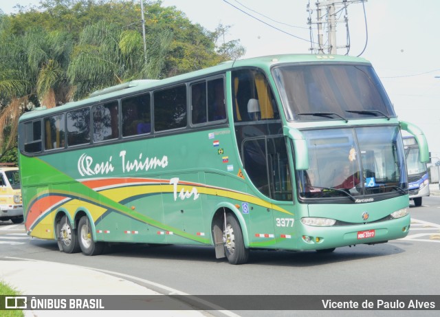 Rossi Turismo 3377 na cidade de São Paulo, São Paulo, Brasil, por Vicente de Paulo Alves. Número da foto: #9795998.