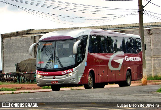 Expresso Gardenia 3245 na cidade de Alfenas, Minas Gerais, Brasil, por Lucas Elson de Oliveira. ID da foto: 9794624.