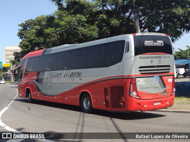 Empresa de Ônibus Pássaro Marron 5953 na cidade de São Paulo, São Paulo, Brasil, por Rafael Lopes de Oliveira. Número da foto: #9793991.