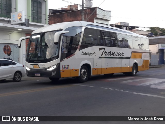 Transur - Transporte Rodoviário Mansur 6650 na cidade de São João del Rei, Minas Gerais, Brasil, por Marcelo José Rosa. Número da foto: #9845440.