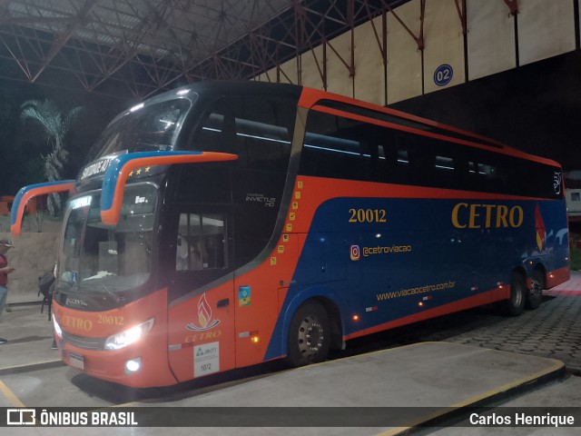 Viação Cetro 20012 na cidade de Maceió, Alagoas, Brasil, por Carlos Henrique. Número da foto: #9845594.