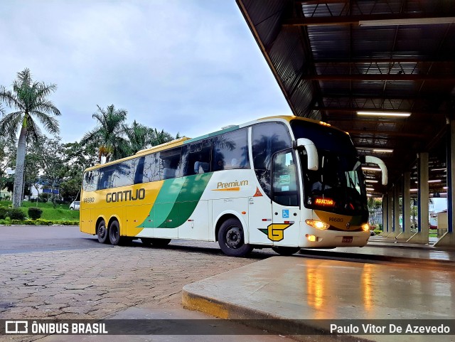 Empresa Gontijo de Transportes 14680 na cidade de São Sebastião do Paraíso, Minas Gerais, Brasil, por Paulo Vitor De Azevedo. Número da foto: #9845804.