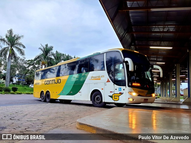 Empresa Gontijo de Transportes 14680 na cidade de São Sebastião do Paraíso, Minas Gerais, Brasil, por Paulo Vitor De Azevedo. ID da foto: 9845804.