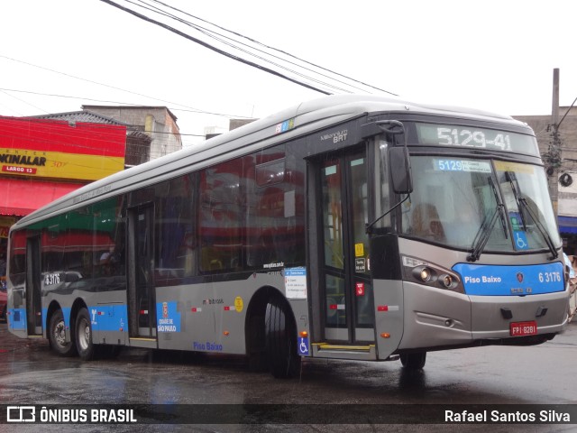 Viação Paratodos > São Jorge > Metropolitana São Paulo > Mobibrasil 6 3176 na cidade de São Paulo, São Paulo, Brasil, por Rafael Santos Silva. Número da foto: #9846772.