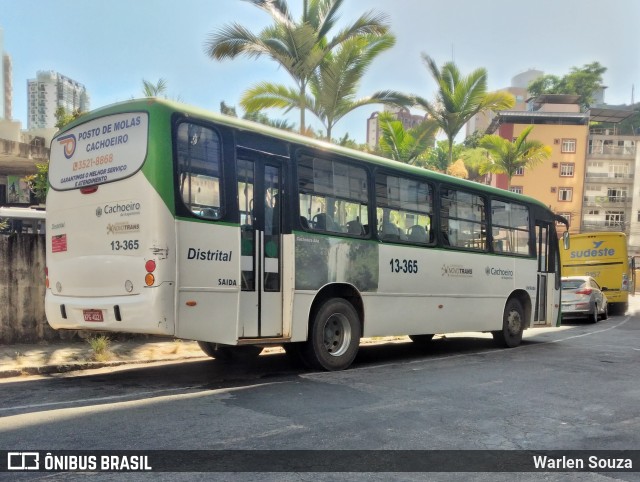 Costa Sul Transportes e Turismo 13-365 na cidade de Cachoeiro de Itapemirim, Espírito Santo, Brasil, por Warlen Souza. ID da foto: 9844193.