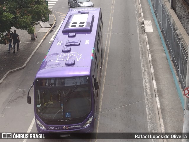 ATT - Alto Tietê Transportes Ferraz de Vasconcelos 002 na cidade de Ferraz de Vasconcelos, São Paulo, Brasil, por Rafael Lopes de Oliveira. Número da foto: #9845222.