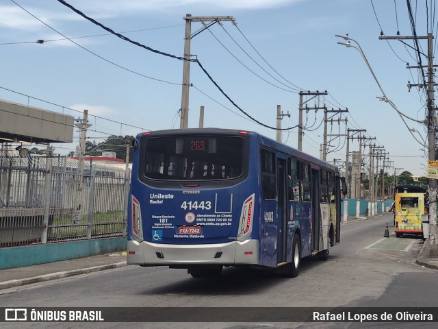 Radial Transporte Coletivo 41.443 na cidade de Ferraz de Vasconcelos, São Paulo, Brasil, por Rafael Lopes de Oliveira. Número da foto: #9845200.