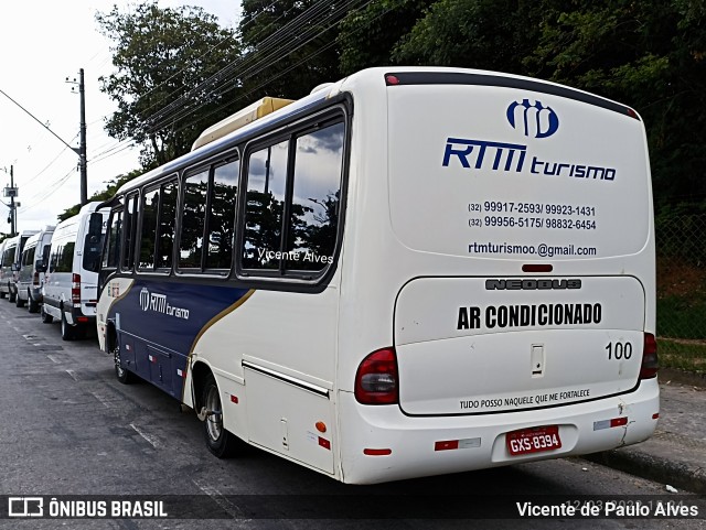 RTM Turismo 0100 na cidade de Belo Horizonte, Minas Gerais, Brasil, por Vicente de Paulo Alves. ID da foto: 9844100.