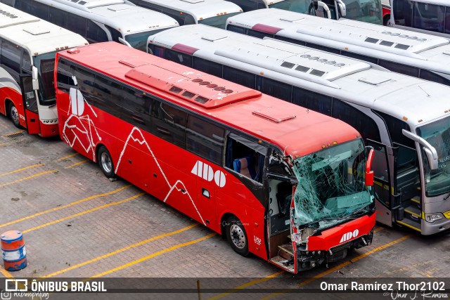 ADO - Autobuses de Oriente 1292 na cidade de Venustiano Carranza, Ciudad de México, México, por Omar Ramírez Thor2102. Número da foto: #9845084.