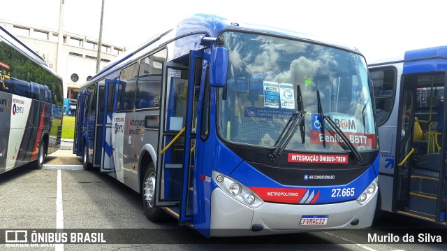 BBTT - Benfica Barueri Transporte e Turismo 27.665 na cidade de São Paulo, São Paulo, Brasil, por Murilo da Silva. Número da foto: #9846568.
