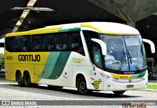 Empresa Gontijo de Transportes 18255 na cidade de Fortaleza, Ceará, Brasil, por David Candéa. Número da foto: #9845471.