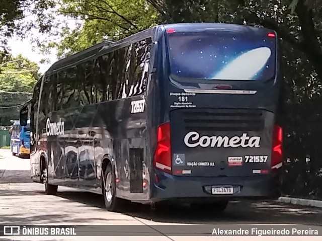 Viação Cometa 721537 na cidade de São Paulo, São Paulo, Brasil, por Alexandre Figueiredo Pereira. Número da foto: #9846620.