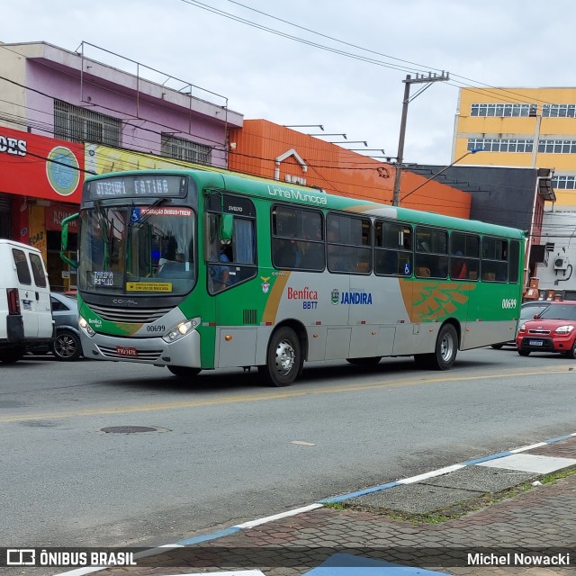 BBTT - Benfica Barueri Transporte e Turismo 00699 na cidade de Jandira, São Paulo, Brasil, por Michel Nowacki. Número da foto: #9848186.