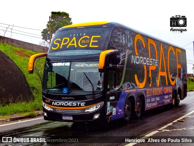 Expresso Nordeste 5635 na cidade de Campinas, São Paulo, Brasil, por Henrique Alves de Paula Silva. Número da foto: #9848522.