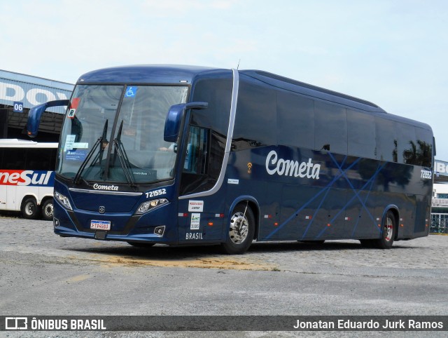 Viação Cometa 721552 na cidade de Balneário Camboriú, Santa Catarina, Brasil, por Jonatan Eduardo Jurk Ramos. Número da foto: #9848316.
