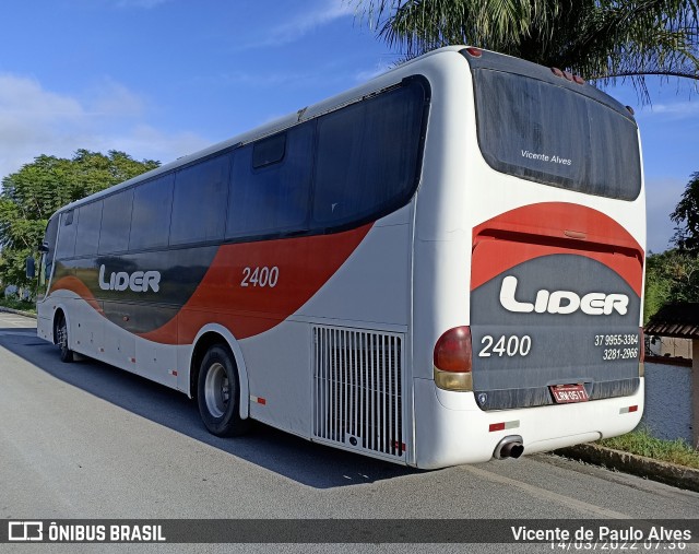 Líder Turismo 2400 na cidade de São João del Rei, Minas Gerais, Brasil, por Vicente de Paulo Alves. ID da foto: 9847605.