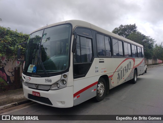 Viação Mimo 3500 na cidade de Franco da Rocha, São Paulo, Brasil, por Espedito de Brito Gomes. Número da foto: #9847185.