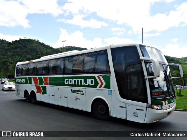 Empresa Gontijo de Transportes 20245 na cidade de Viana, Espírito Santo, Brasil, por Carlos Gabriel  Malacarne. ID da foto: 9847994.