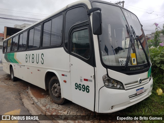 By Bus Transportes Ltda 9696 na cidade de Franco da Rocha, São Paulo, Brasil, por Espedito de Brito Gomes. Número da foto: #9847195.