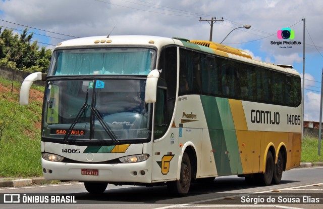 Empresa Gontijo de Transportes 14085 na cidade de Campinas, São Paulo, Brasil, por Sérgio de Sousa Elias. ID da foto: 9848894.