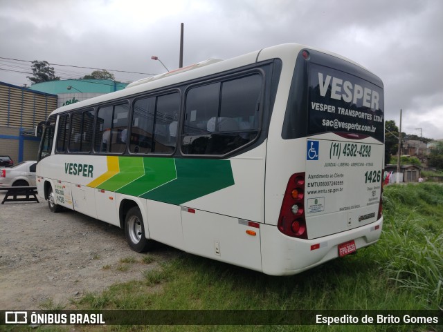 Vesper Transportes 1426 na cidade de Franco da Rocha, São Paulo, Brasil, por Espedito de Brito Gomes. ID da foto: 9847167.