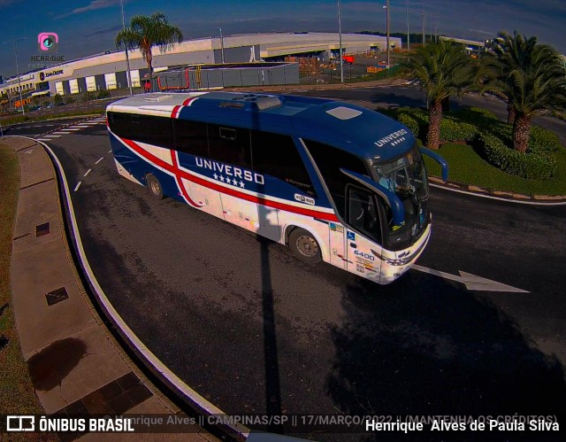 Universo Transportes 6400 na cidade de Campinas, São Paulo, Brasil, por Henrique Alves de Paula Silva. Número da foto: #9848534.