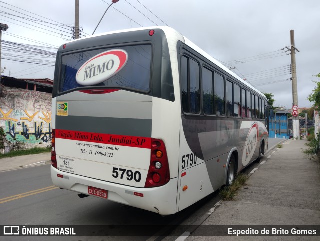 Viação Mimo 5790 na cidade de Franco da Rocha, São Paulo, Brasil, por Espedito de Brito Gomes. Número da foto: #9847180.