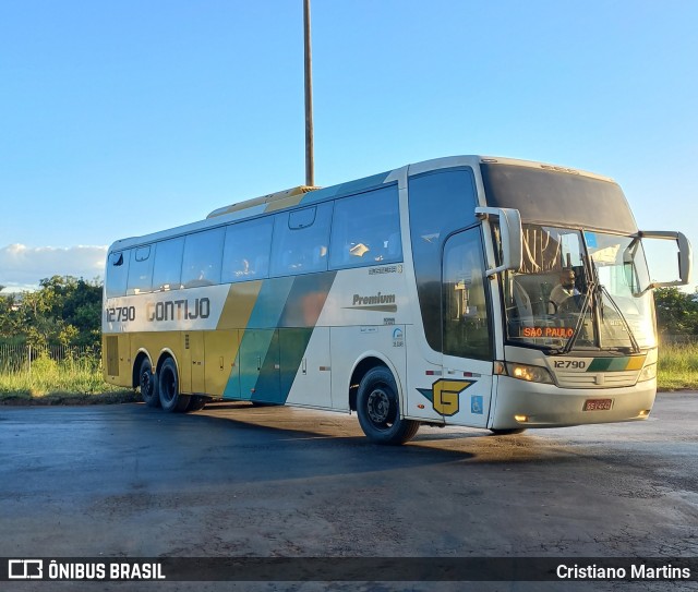 Empresa Gontijo de Transportes 12790 na cidade de Montes Claros, Minas Gerais, Brasil, por Cristiano Martins. ID da foto: 9846958.